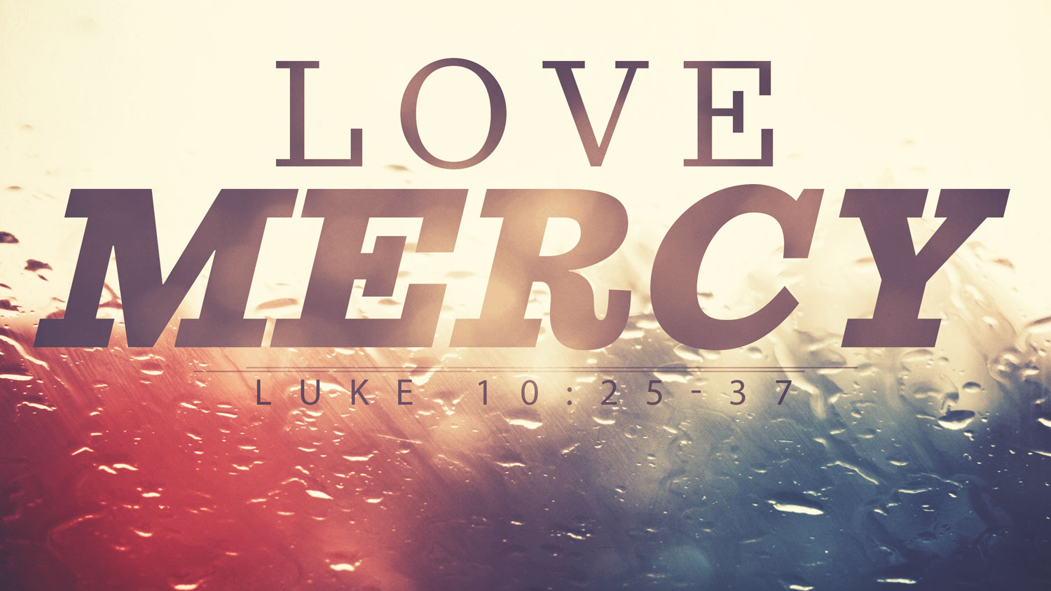 Love Mercy - Appleton Gospel Church